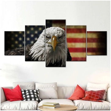 NATION FLAG AS WALL ART