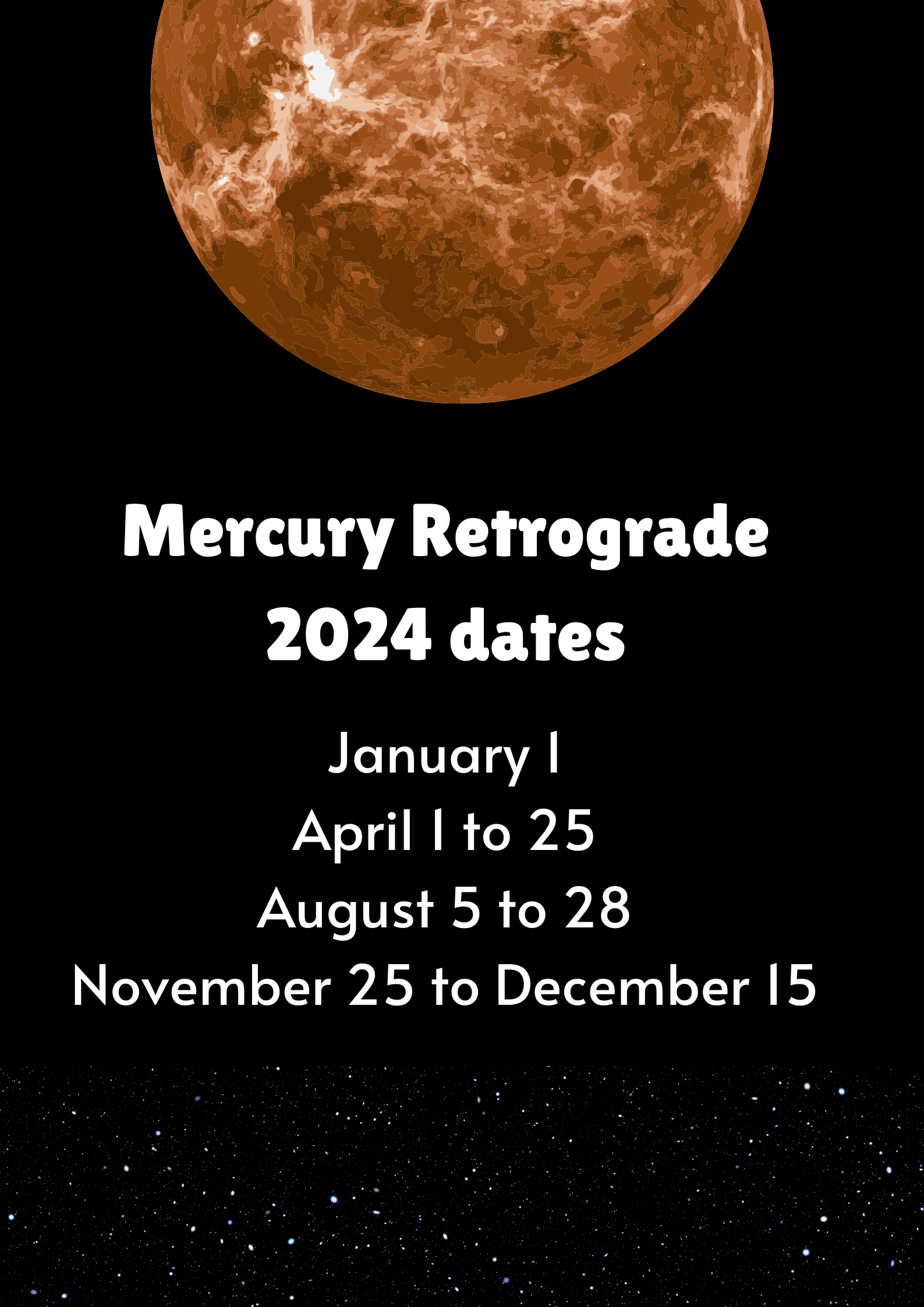 Mercury Retrograde 2025 Shadow Period Chart